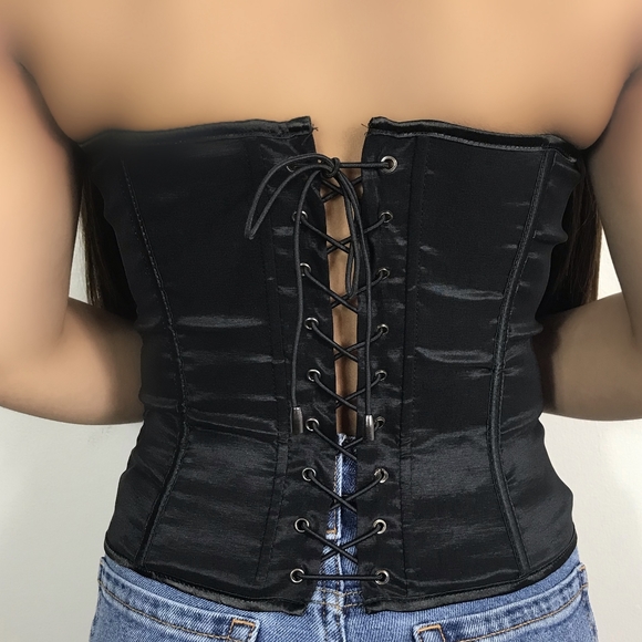 Tops Black Corset Poshmark
